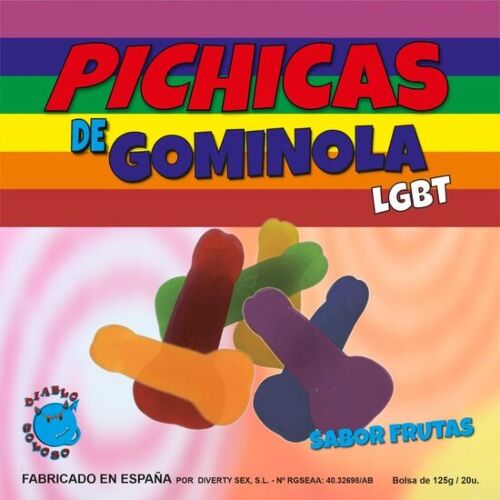 Gummy Candies PRIDE - Sjove Penisformede Slik