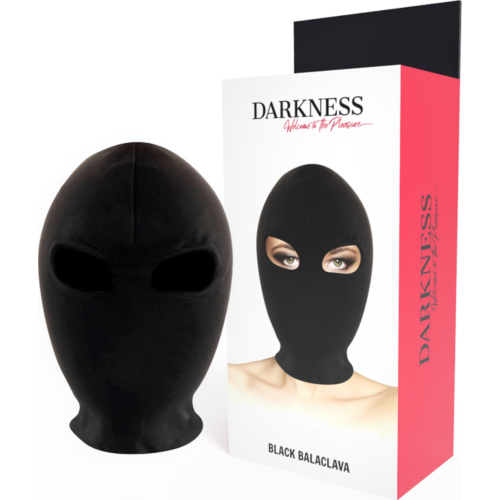 BDSM Hætte Darkness Submission Maske med Øjåbning