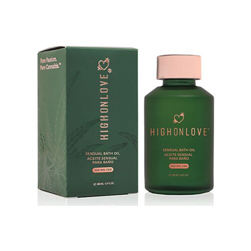 Sensuel Badeolie High On Love MOD 3 med CBD til Afslapning