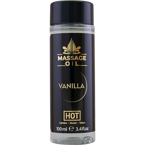 Massageolie HOT Vanilje 100 ML - Sød Aroma til Afslapning
