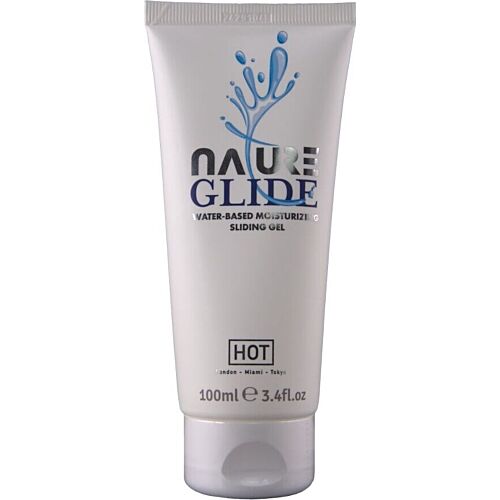 Vandbaseret glidecreme HOT Nature Glide 100ml for Naturlig Komfort
