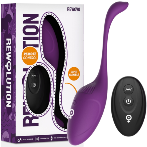 REWOLUTION REWOVO Æg Vibrator med Fjernbetjening