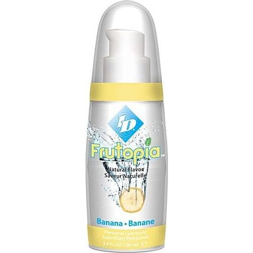 Smagsat Glidecreme ID Frutopia Banan 100ml - Naturlig Smag