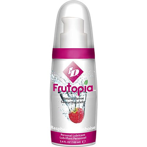 Glidecreme ID Frutopia Hindbær 100ml - 100% Naturlig