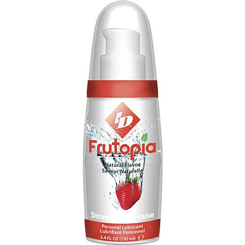 Smagsatt Glidecreme ID Frutopia Jordbær 100ml