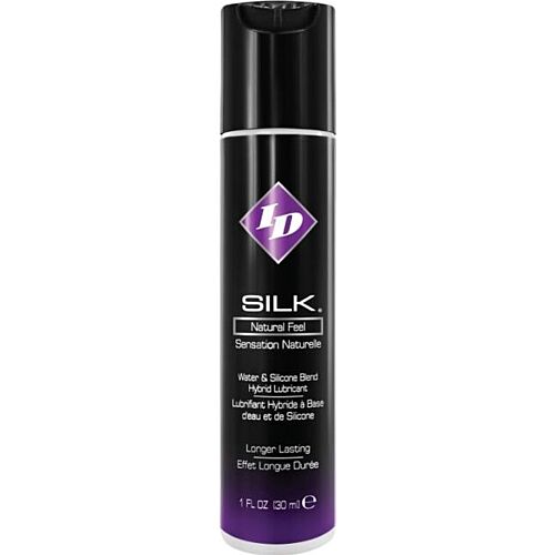 ID SILK Naturlig Følelse Silikone/Vand 30ML Glidecreme