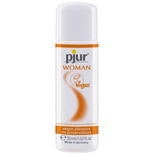 Vandbaseret Glidecreme PJUR WOMAN Vegan 30ml til Sensitiv Hud