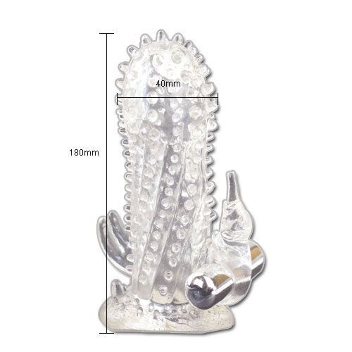 BAILE FOR HIM Brave Man Penis Hylster med Vibrator