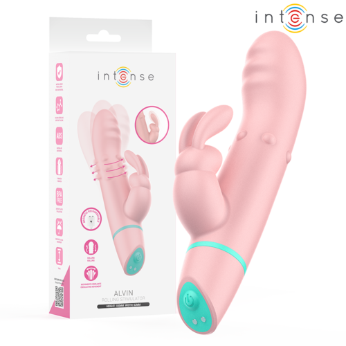 Rabbit Vibrator INTENSE Alvin med Oscillerende og Rullende Funktioner