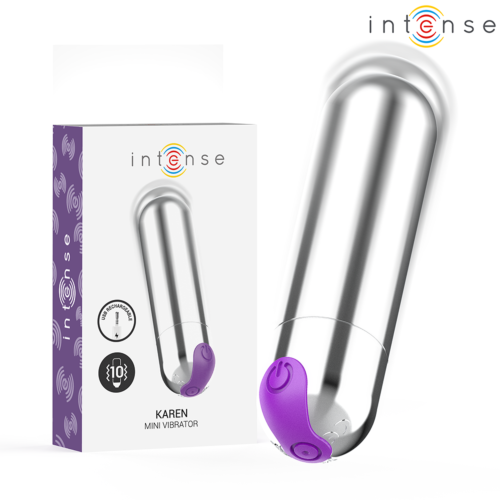 Vibrerende Bullet INTENSE Karen Mini Genopladelig Vibrator