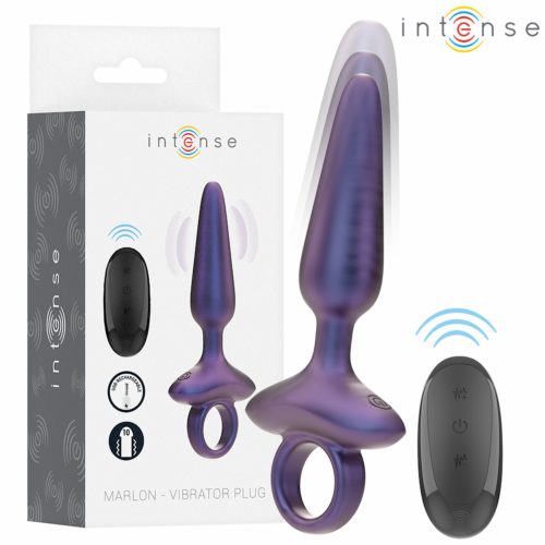 Anal Plug INTENSE Marlon med fjernbetjening