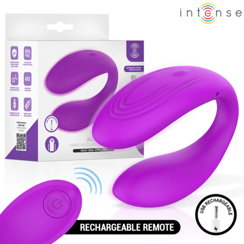 Vibrerende Klemme INTENSE REMOTE CONTROL Med Dual Stimulering