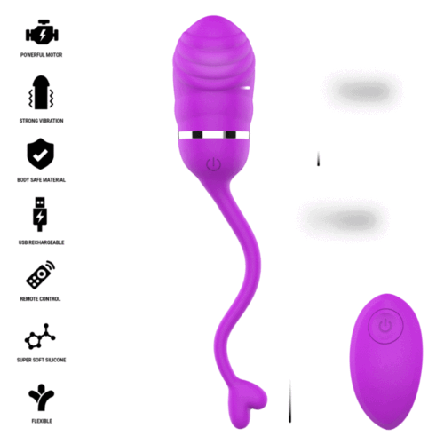 Vibrerende æg INTENSE REMOTE CONTROL med fjernbetjening