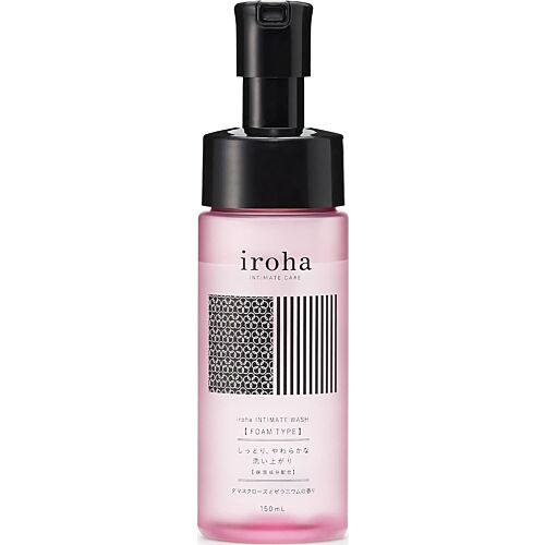 Intimvask Iroha Damask Rose & Geranium Skumrens
