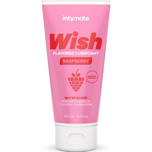 Smagfuld Glidecreme Intymate Wish Hindbær 100 ml