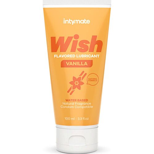 Lubrikant Intymate Wish Vanille 100 ML med naturlig smag