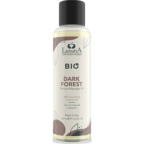 Massageolie Intimateline Luxuria BIO Mørk Skov 100ml