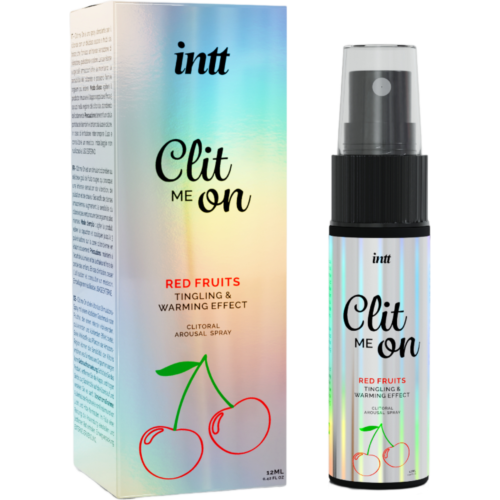 Klitorisspray INTT RELEASES Clit Me On Røde Frugter 12ml
