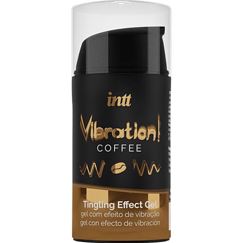 INTT Stimulerende Gel Vibration Bubble Gum 15ml med Kaffesmag