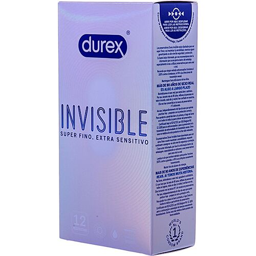 Durex Invisible Ultra Tynde Kondomer - Maksimal Sensibilitet
