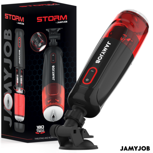 Masturbator JAMYJOB STORM med 10 rotations- og thrust modes