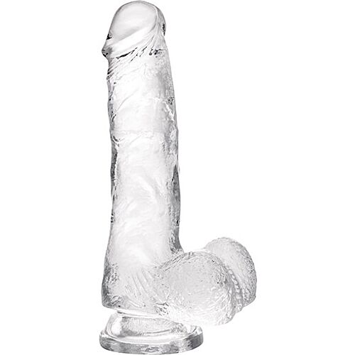 Jelly Dildo S Pleasures Transparent | Realistisk Design