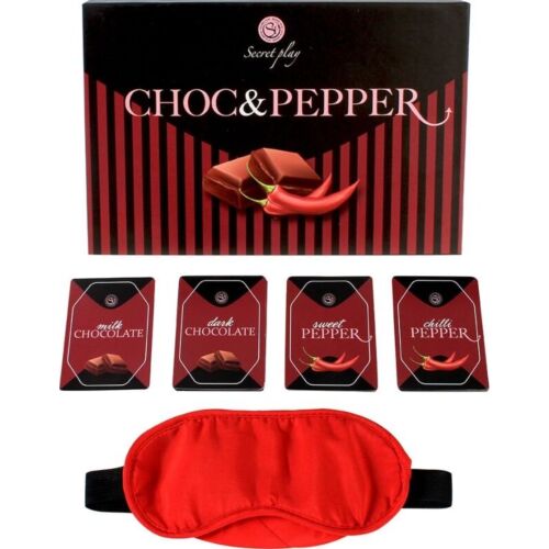 Game SECRETPLAY Choc & Pepper – Chokolade og Krydrede Udfordringer