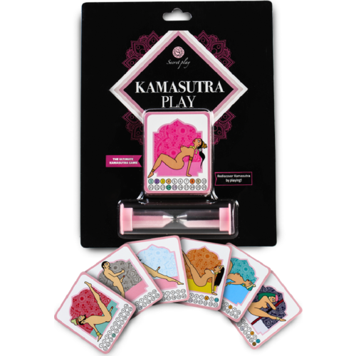 Parspil SECRETPLAY Kamasutra Play - 40 kort & timer