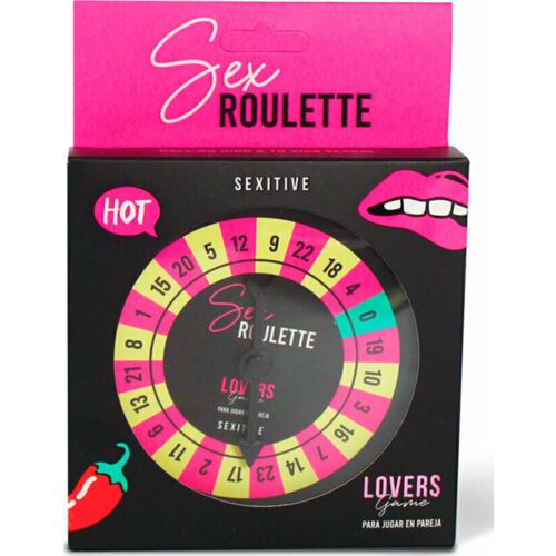 Sex Roulette Lovers Game - erotisk brætspil med 24 udfordringer