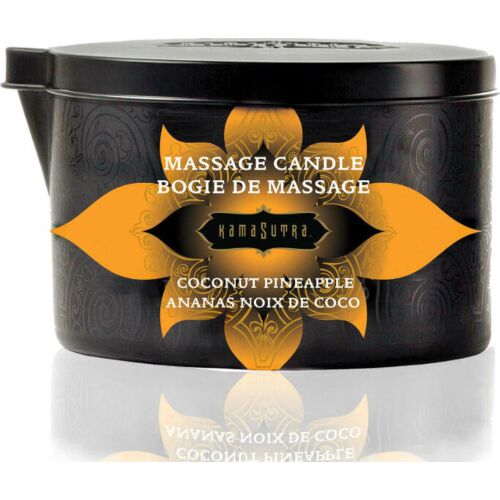 Kamasutra Kokosnød & Ananas Massage Lys 170g