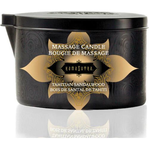 Massage Candle KAMASUTRA Med Vanilje og Sandeltræ 170g