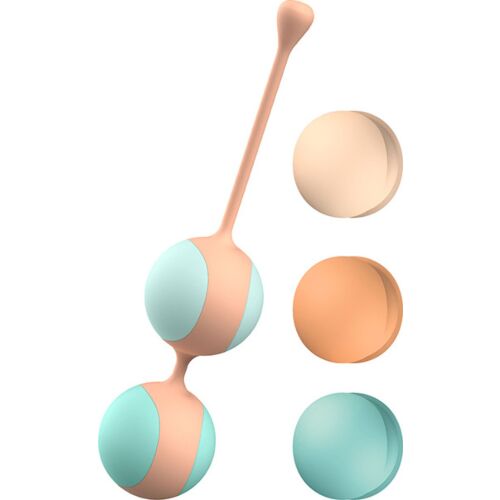 Bækkenbundstræningssæt Liebe Kewos med 5 Vægte