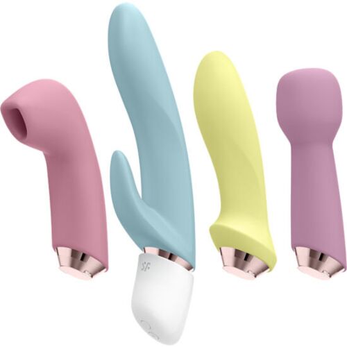 Vibrator SATISFYER MARVELOUS FOUR sæt med 4 produkter