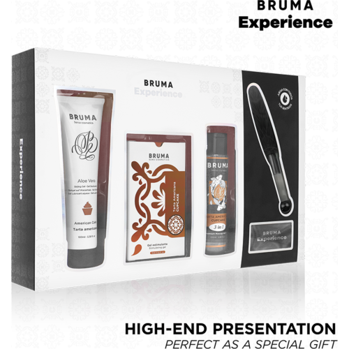 Massage Kit BRUMA XPERIENCE Sweet American Tart Fristelse