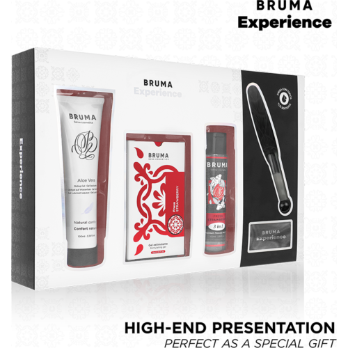 Massage Sæt BRUMA XPERIENCE med Stimulerende Gel