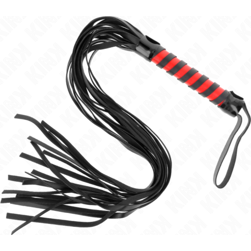 Pisk KINK IMPACT & TOUCH LONG STRIPED WHIP 70 CM