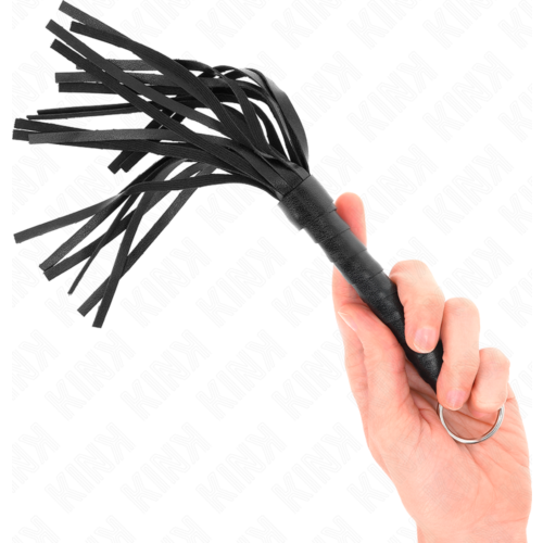 Pejse KINK SIMPLE MINI BLACK WHIP 28 CM
