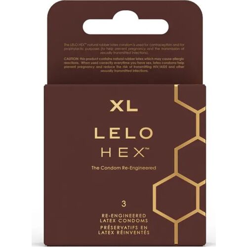LELO HEX Respect XL Kondomer - Øget Komfort til Større Størrelser