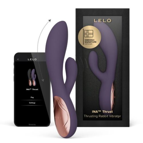 LELO INA Thrust Rabbit vibrator i lilla