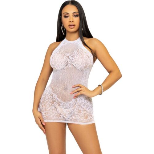 Mini Kjole Leg Avenue Rhinestone Halter