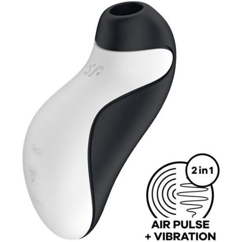 Stimulator SATISFYER ORCA AIR PULSE med vibration