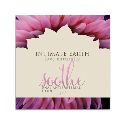 Intimate Earth Soothe Anal Glide 3ml Poses Lubricant
