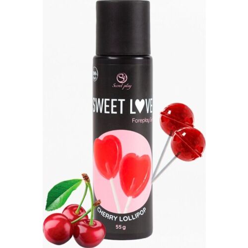 SECRETPLAY Cherry Lollipop Spiselig Glidecreme 60ml