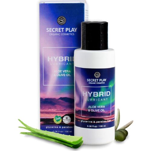 Secretplay Økologisk Hybrid Glidecreme 100ml