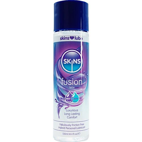 Gleitmittel SKINS Fusion Hybrid Vand & Silikone 130 ML