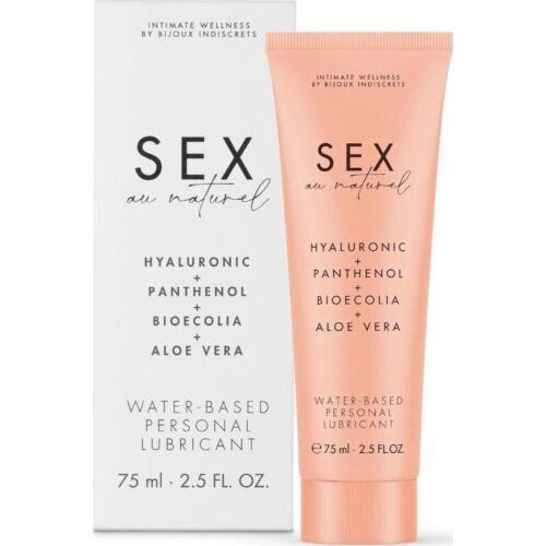 Vandbaseret glidecreme Bijoux Au Naturel 75ml