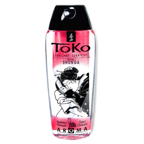 SHUNGA Toko Aroma Jordbær og Champagne Glidecreme