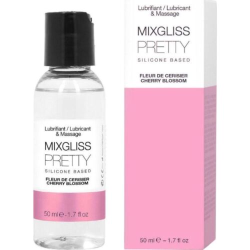 Mixgliss Pretty Silikone Glidecreme Kirsebærblomst 50ml