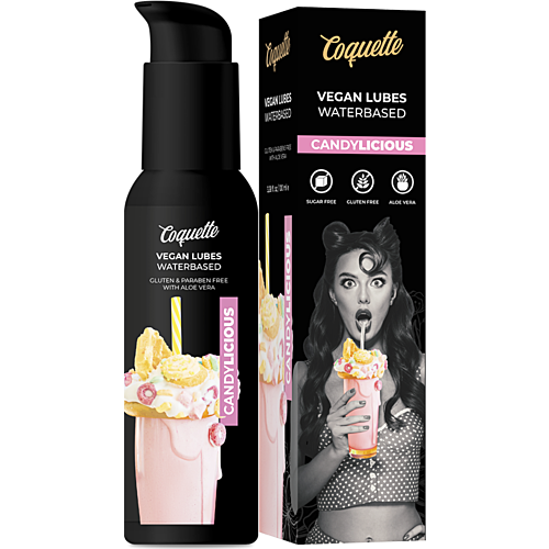 Coquette Cosmetics Candylicious 100ml Vegansk Glidecreme