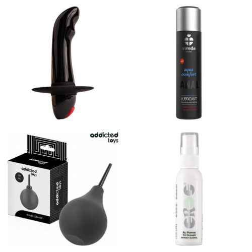 Prostatasæt til begyndere: vibrator med bred base